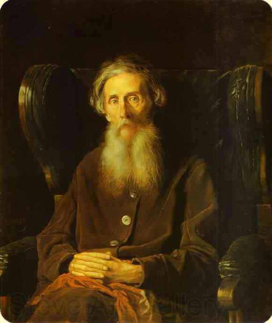 Vasily Perov The Portrait of Vladimir Dal France oil painting art